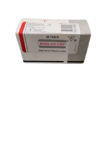 Rhelax-CRP Test Kits - Medical Grade Plastic, 5 Milliliter Capacity | Portable Manual Slides for Hospital and Clinic Use, 100% Accuracy, New Condition, Warranty Included