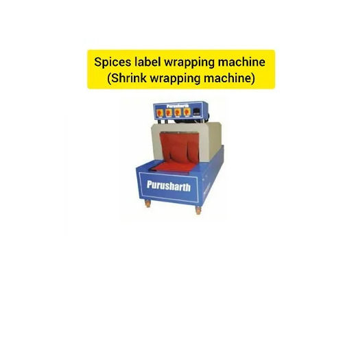 Spices Label Shrink Wrapping Machine