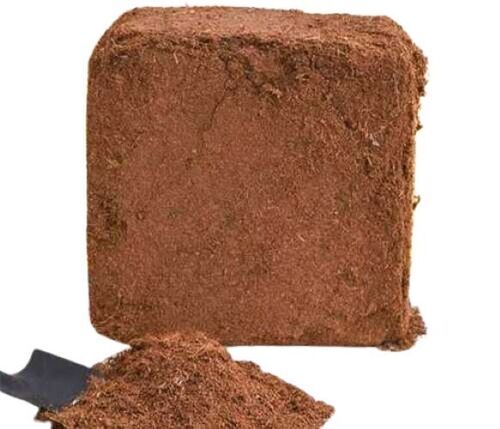 Brown Coir Pith Block - Attributes: Smooth Texture