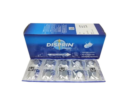Disprin Tablet - 325mg, 100% Pure Allopathic Medicine | Clinically Proven Effectiveness, Safe & Free from Harmful Chemicals
