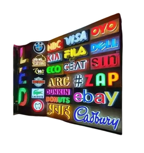 Glow Sign Board - Application: Retail Showroom