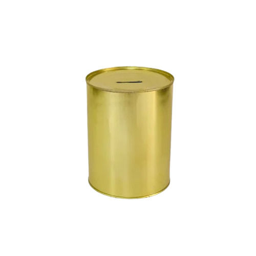 Metal Piggy Bank Tin Container 99 Mm - Capacity: 5000 Pcs/Min