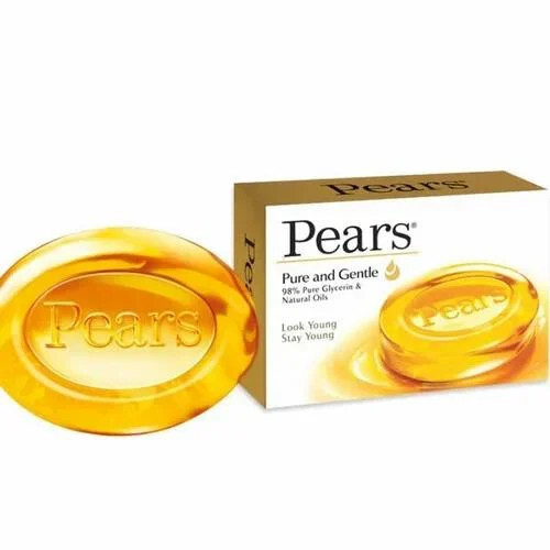 Pears Bath Soap - Color: Yellow