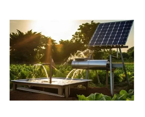 Solar Water Pump - Color: Blue