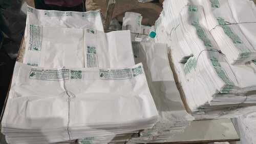 BioDegradable Compostable Carry Bags - 12x Dimensions | Flexiloop Handle, Eco-Friendly, Disposable, Recyclable, 1kg Max Load