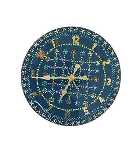 Wall Clock - Color: Blue