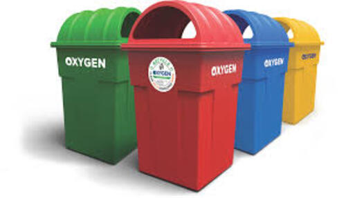 Hdpe Plastic Dustbin - Color: All Colour