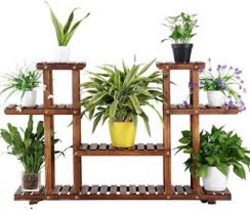 Wooden Flower Rack - Color: All