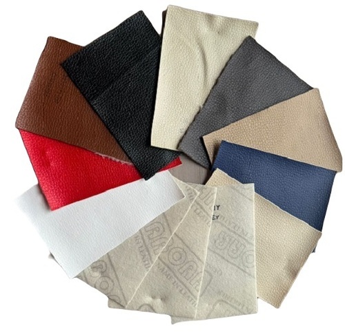 Cammy PVC Coated Fabric - 1mm Thick 54 Inch Wide | Luxurious Soft Leather-like Texture Water-resistant Available in Various Colors Ideal for Furniture and Seating