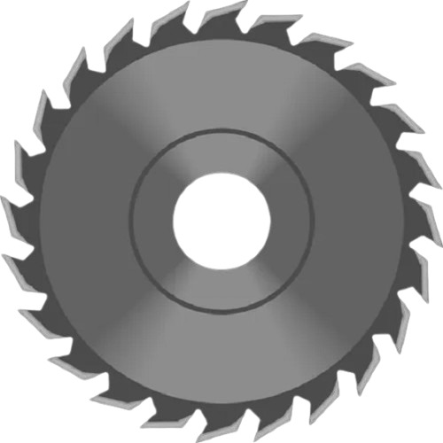 Circular Saw Blade - Color: Black