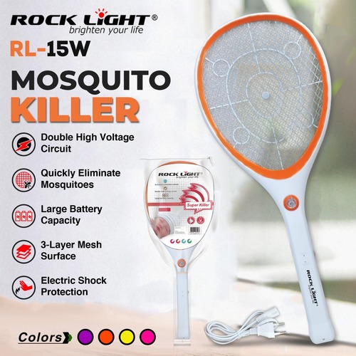 Electric Mosquito Killer Bat - High-Capacity Battery Powered, Easy-To-Use Mosquito Swatter for Superior Pest Control