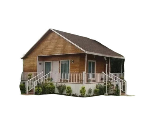 Prefabricated Wooden Houses - Color: Brown