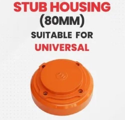 Stub Housing 80 Mm Suitable For Rotary Tiller - Color: Orange