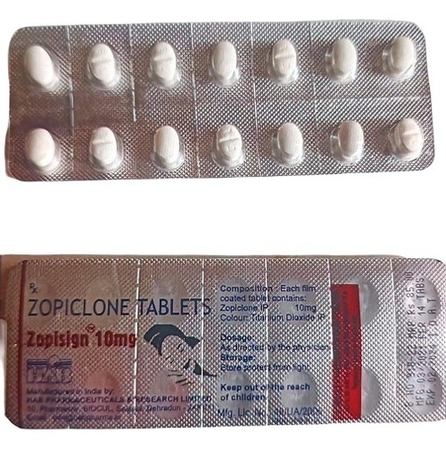 Zopisign 10mg Tablet