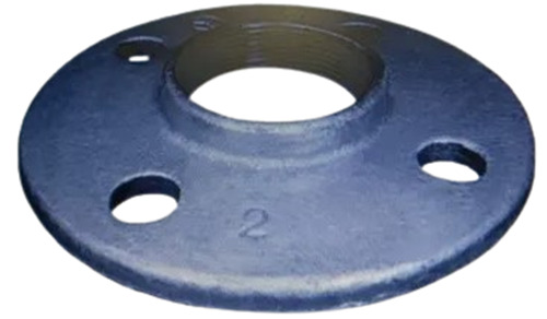 Flanges - Mildsteel, Size-2.5 Inch, Silver Color, Round Shape | Male Connection, Cold Rolled, Bs Standard, Various Surface Finishes
