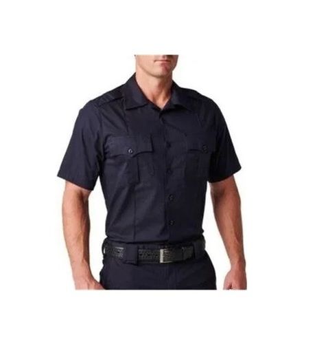 Security Guard Shirt - Collar Type: Collar