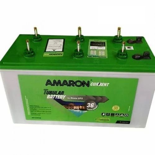 Amaron Short Tubular Battery - Weight: 5  Kilograms (Kg)