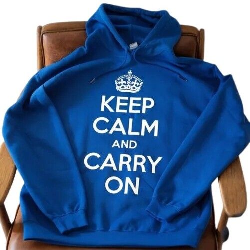 Man Hoodies - Color: Blue