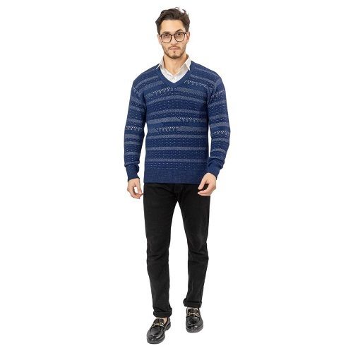 Mens V Neck Sweater - Color: Mulitple