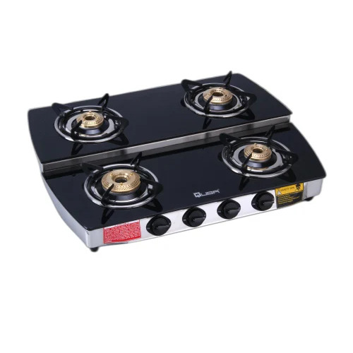 Double Decker Four Burner Gas Stove - Gas Type: Lpg