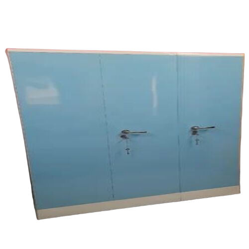 Steel Almirah - Premium Quality Metal, 3 Door Lockable Storage with 4 Shelves | Attractive Design, Optimum Space Utilization