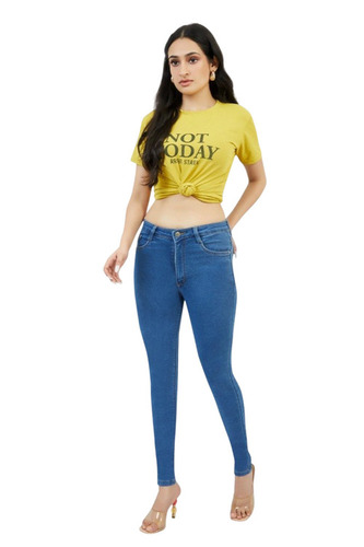 High Class Rice Denim Jeans - Color: Blue
