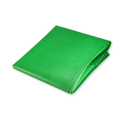 220 GSM HDPE Tarpaulins - Green | Waterproof, PE Coated, Lightweight, UV Resistant, Tear and Puncture Resistant, Ideal for Industrial Use