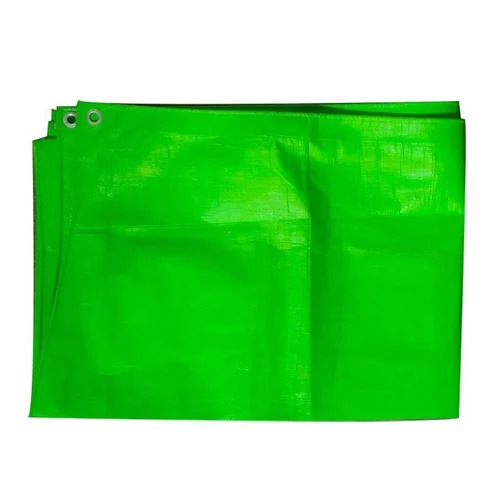 260 GSM Green Plastic Tarpaulins - PE Laminated, Waterproof Material | UV Resistant, Tear and Puncture Resistant, Lightweight and Easy to Handle
