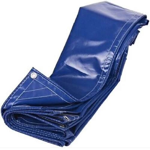 400 GSM Blue Plastic Tarpaulins - Plastic, UV Resistant, Waterproof, Tear and Puncture Resistant, Lightweight , Easy to Handle