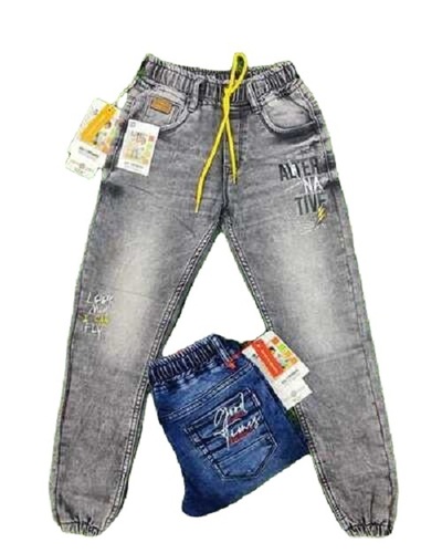 Boys Mid Rise Cotton Jeans - Age Group: >16 Years