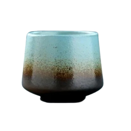Ceramic Cups - Polished Finish, Multicolor Plain & Printed Design | Easy to Use for Ice Cream & Tea, Modern Aesthetic