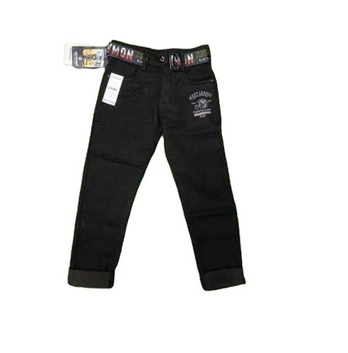 Kids Black Jeans - Age Group: 10<