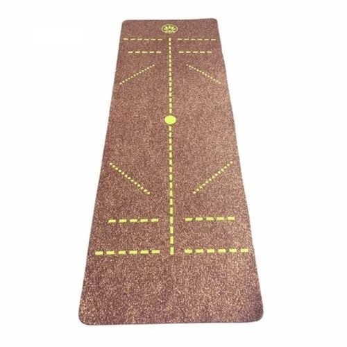 Textured Cork Yoga Mat 6 Mm