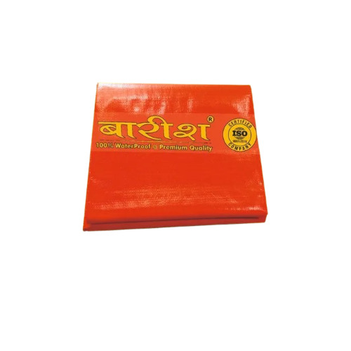 155 Gsm Hdpe Tarpaulin - 6 Mm Thick, Orange Color , 100% Waterproof, Tear And Uv Resistant, Lightweight, Pe Laminated For Truck Covering