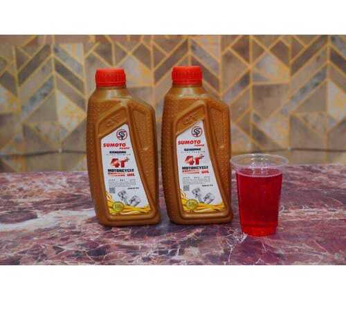 Bike Engine Oil - 800ml Bottle | 100% Pure Red Liquid