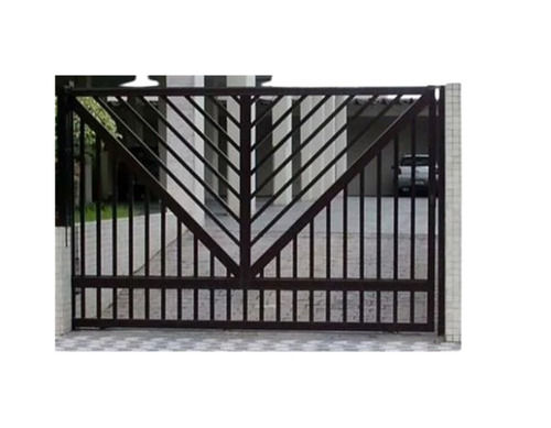 Mild Steel Gates - Rectangular, Standard Size Black | Heavy-Duty, Corrosion and Rust Resistant, Easy to Install and Operate