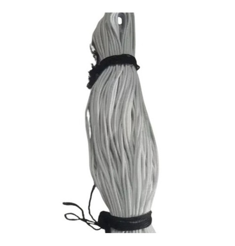 Garment Elastics - Nylon Plain All Sizes White | Lightweight Easy to Use Ultra Flexible Stretchable