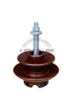 Pin Insulators - Color: Brown