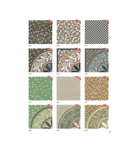 Vitrified Parking Tiles - 10 Pieces Per Box Square Solid Surface | Water Resistant Stain Resistant Non-Slip Easy to Clean Superior Grade Quality