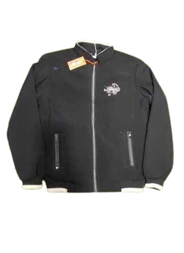 Black Mens Designer Jackets - Polyester Material, Customized Size, Detachable Hood, Double Pockets, Full Sleeves, Warm for Winter