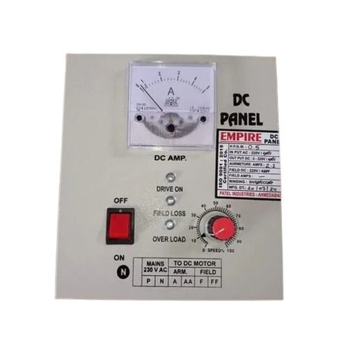 Dc Motor Control Panel - Color: White