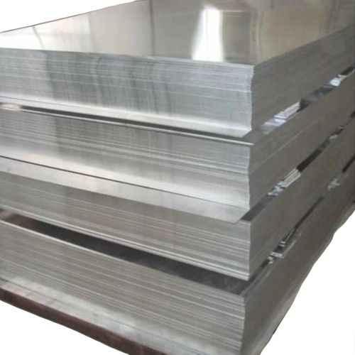 High Strength Aluminum Sheets - Rectangular, Polished Silver Finish | Durable, Corrosion Resistant, Alloy Material for Industrial Applications