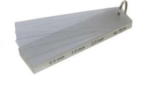 3 Notch Eddy Current Standard Test Block