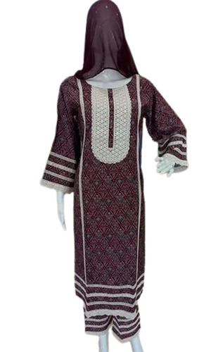 Fancy Ladies Kurti - Color: Maroon