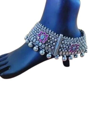 Silver Anklets - Gender: Women