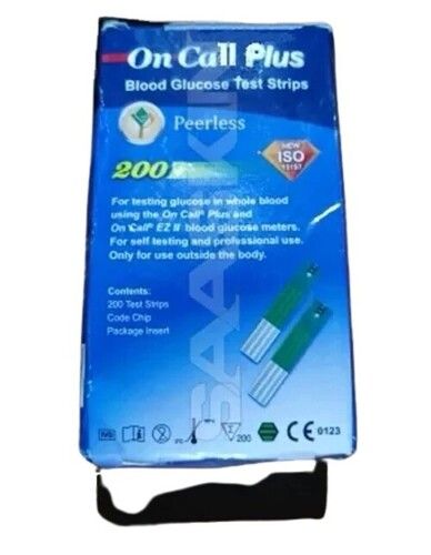 Blood Glucose Test Strips - Power Source: Manual