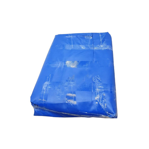 SAVLA PVC Coated Tarpaulin 400 GSM - Woven, Blue | 100% Waterproof, U.V Stabilized, Fire Retardant, Easy to Repair, Durable For Versatile Use