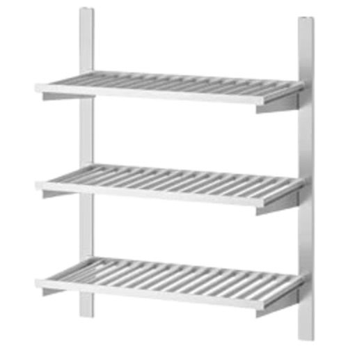 Wall Mounted Shelf - Color: White