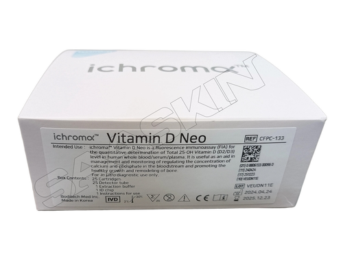 Boditech ichorma Vitamin D Neo Test Kit - Portable, Wireless Data Transmission, Standard Size | Latest Technology, Strong & Durable