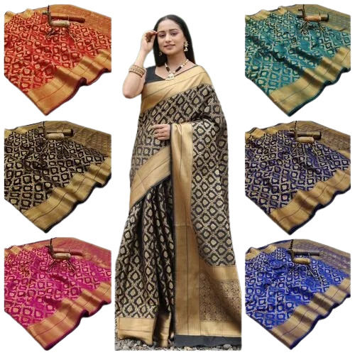 Banarasi Sarees - Color: Available In Many Different Colors